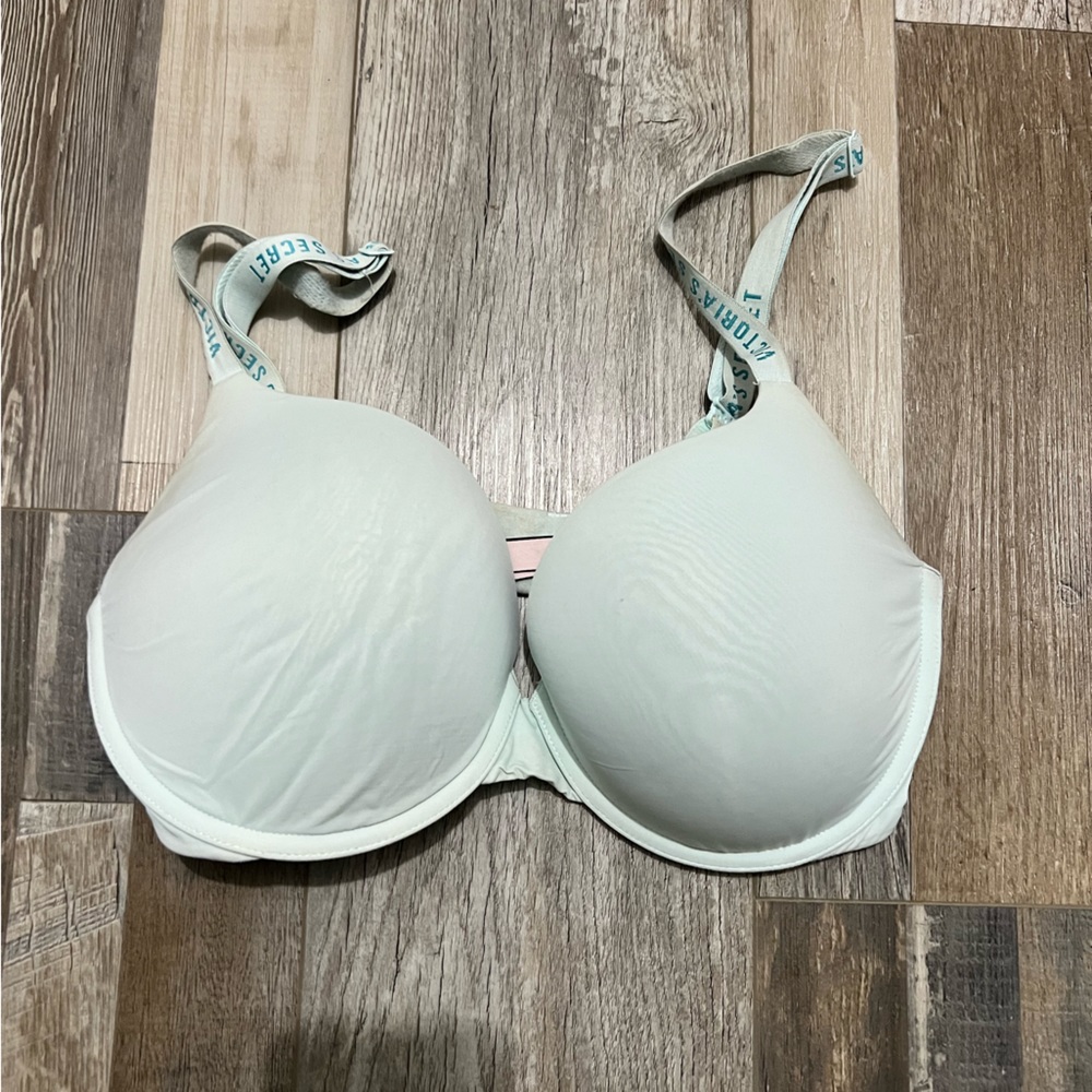 VS mint green lined bra